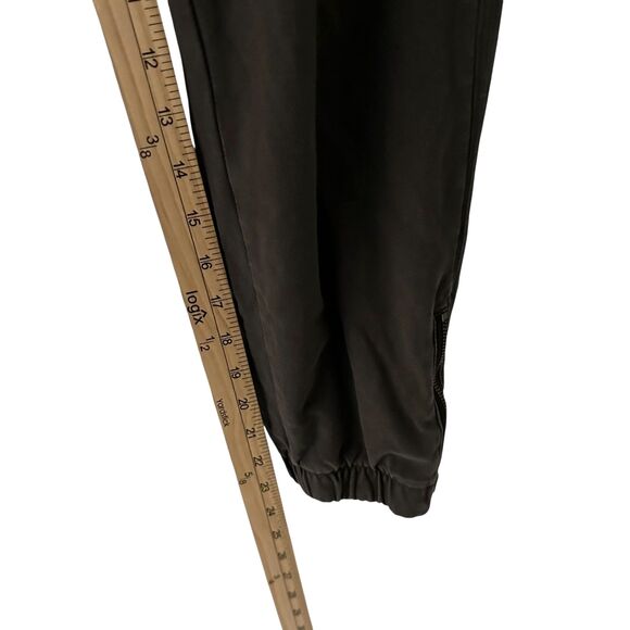 Athleta Dark Grey Drawstring Joggers with Zippered Pockets Size 8P - Picture 4 of 7